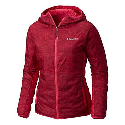 Columbia Lake 22 Reversible Hooded Jacket, Cactus Pink Heather Print, XL - Womens, 1799291612-XL
