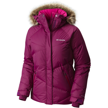 Columbia Lay D Down Jacket - Women's-Dark Raspberry-Large