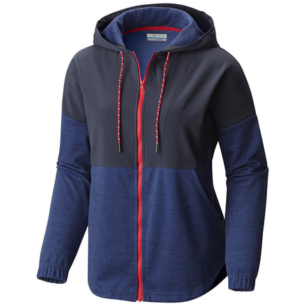 Columbia Lost Lager Hoodie - Women's-Bluebell Heather-Large