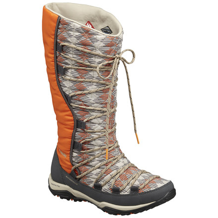 Columbia Loveland Omni-Heat Print Winter Boot - Women's-Sage/Heatwave-Medium-7.5