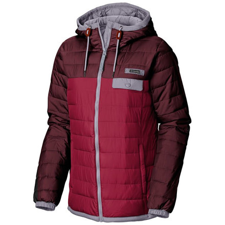 Columbia Mountainside Full Zip Jacket - Womens, Pomegranate/Rich Wine, Large, 1788231623-L