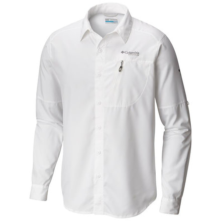 Columbia Northern Ground Long Sleeve Shirt - Mens, White, S 1768591100S