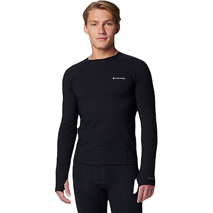 Columbia Omni-Heat Helix Baselayer Crew - Mens, Black, Small, 2095011010-S