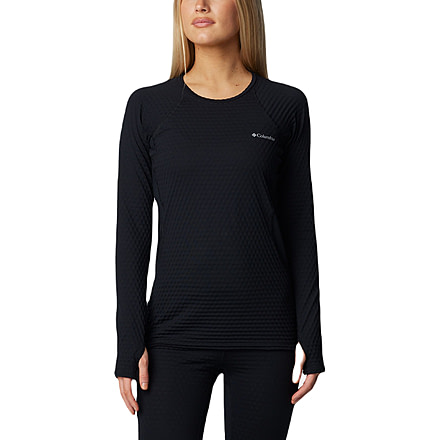 Columbia Omni Heat Helix Baselayer Crew - Womens, Black, Medium, 2086551010-M