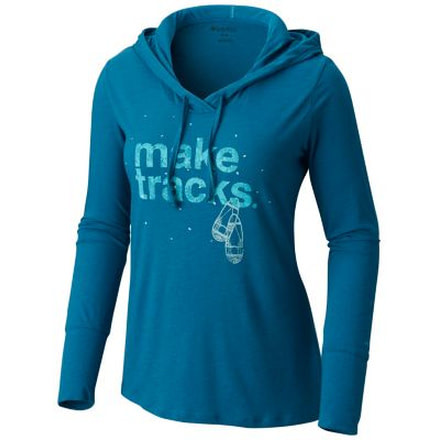 Columbia Outdoor Elements Hoodie - Womens, Lagoon Heather, Extra Small, 1804771457-XS