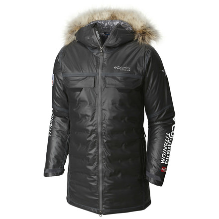 Columbia OutDry Ex Diamond HeatZone Long Parka - Men's-Black-Large