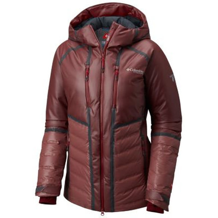 Columbia OutDry Ex Diamond Piste Jacket - Womens, Rich Wine, Medium, 1798331624-M
