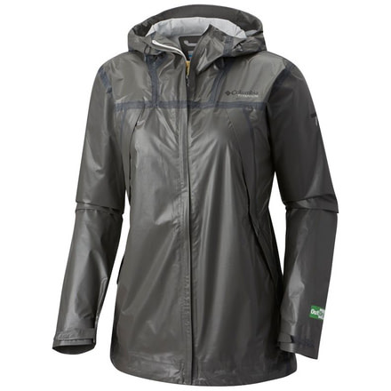 Columbia OutDry Ex ECO Hard Shell Jacket - Womens, Bamboo Charcoal, L 1717391030L