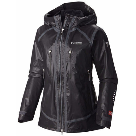 OutDry Ex Platinum Tech Shell Jacket - Womens-Black-X-Large