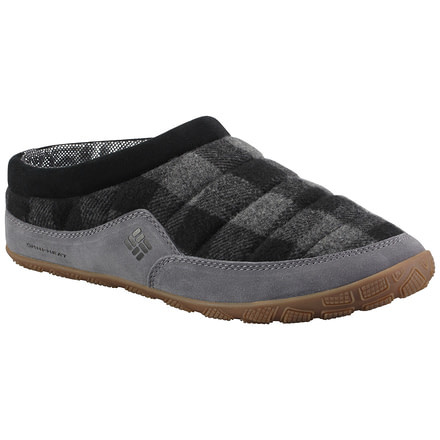 Columbia Packed Out Omni-Heat Slipper - Men's-Charcoal-8 US