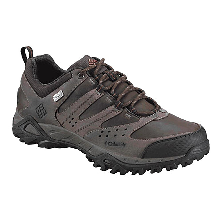 PeakFreak XCRSN Leather OutDry Hiking Shoe - Mens-Mud/Cedar-Medium-10 US