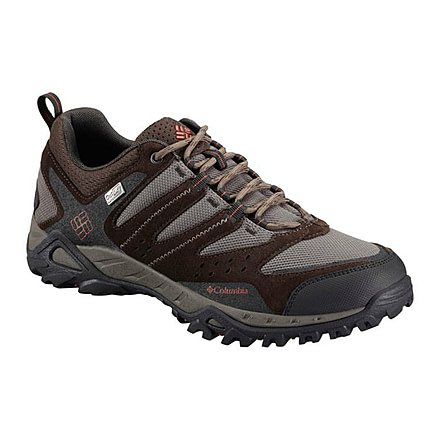 Columbia PeakFreak XCRSN OutDry Hiking Shoe - Mens-Cordovan/Cedar-Medium-11 US