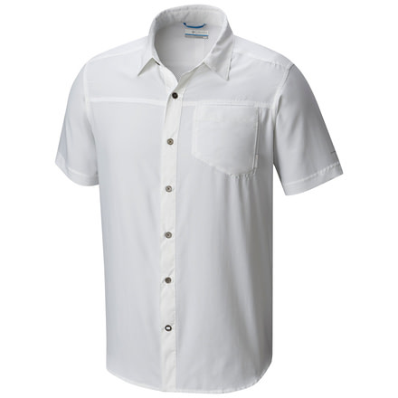 Columbia Pilsner Peak II Short Sleeve - Men's -White-Small
