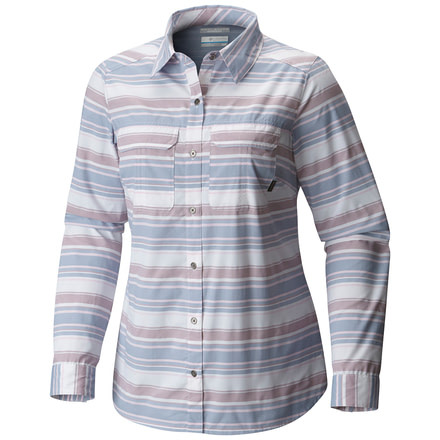 Columbia Pilsner Peak Stripe Long Sleeve Shirt - Women's-Beacon Stripe-X-Large