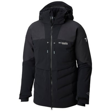 Columbia Powder Keg II Down Jacket - Mens, Black, Small, 1798561010-S