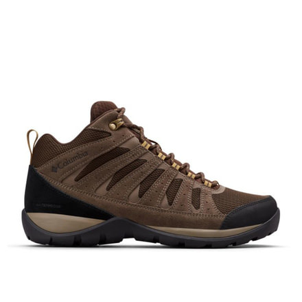 Columbia Redmond V2 Mid Waterproof Wide Hiking Boots - Mens, Cordovan, Baker, Wide, 9.5, 1865082231-9.5