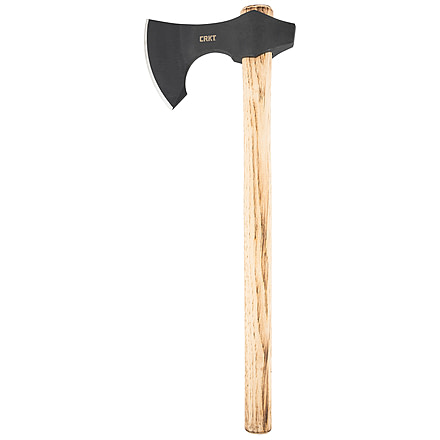 Columbia River 2736 Berserker 4.65 Axe W/Hammer Black 1055 Carbon Steel Blade