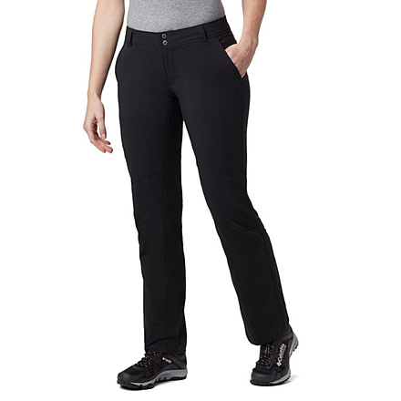 Columbia Saturday Trail II Stretch Lined Pant, Black, 2, Regular Inseam - Womens, 1561061010-2-R