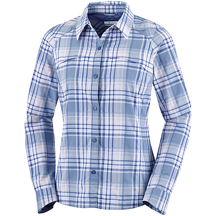 Columbia Silver Ridge Plaid Long Sleeve Shirt - Women's-Beacon Dobby Plaid-Medium