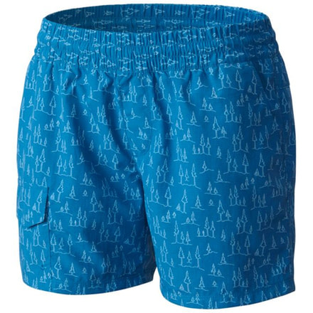 Columbia Silver Ridge Printed Pull On Short - Womens, Jewel Tree Print, Size M, 4in Inseam 1773521523M
