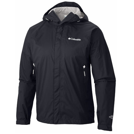 Sleeker Rain Jacket - Mens-Black-XX-Large