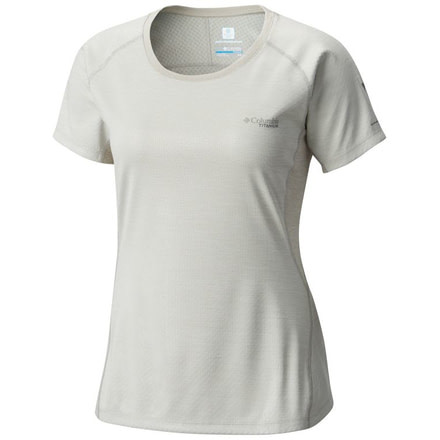 Columbia Solar Ice Short Sleeve Shirt - Womens, Flint Grey, S 1781111027S