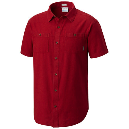 Columbia Southridge Short Sleeve Shirt - Mens, Red Element, S, 1772131611S