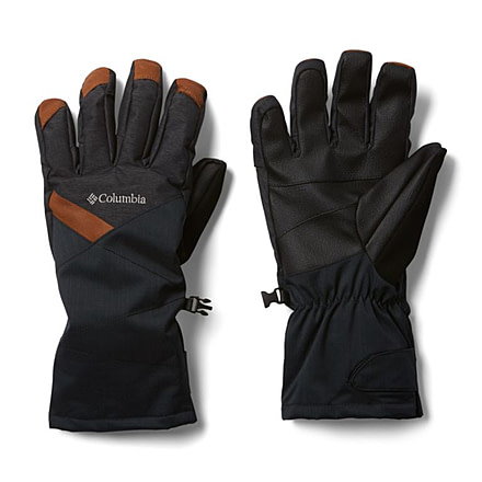 Columbia St. Anthony Mens Glove, Black Crossdye, Black Mlng, S - Mens, 1827691010-S