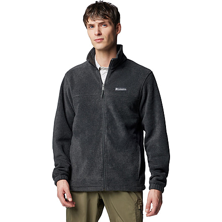 Columbia Steens Mountain 2.0 Full Zip Fleece Jacket - Mens, Charcoal Heather, Small, 1476671048-048-S