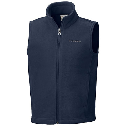 Columbia Steens Mt Fleece Vest, Collegiate Navy, 4T - Boys, 1620803464-4T