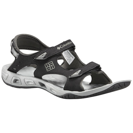Columbia Sunbreeze Vent Sandal - Women's-Black/Platinum-Medium-11