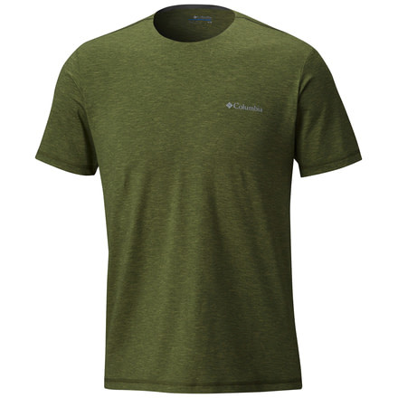 Columbia Tech Trail Short Sleeve Crew - Mens, Mosstone, S, 1803741302S