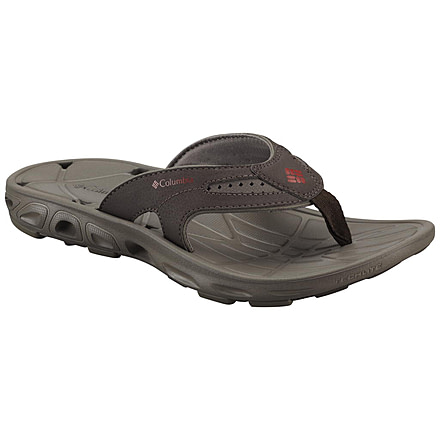 Columbia Techsun Vent Flip Sandal - Men's-Cordovan/Gypsy-Medium-12 US