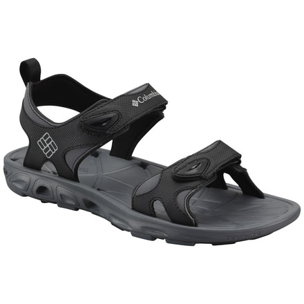 Columbia Techsun Vent Sandal - Men's-Black/Grey-Medium-11 US