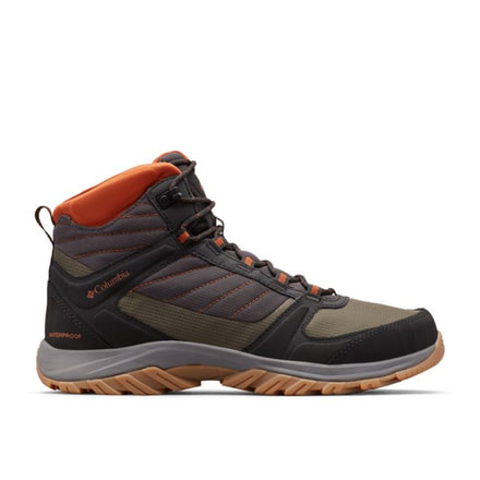 Columbia Terrebonne II Sport Mid Omni-Tech Hiking Boots - Mens, Dark Grey, Dark Adobe, Medium, 8, 1791131089-8