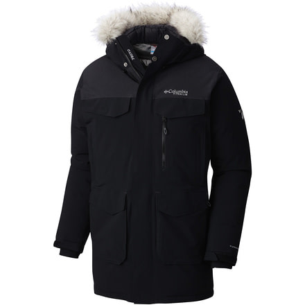 Columbia Titan Pass 780 Turbodown Parka - Men's-Black-Small