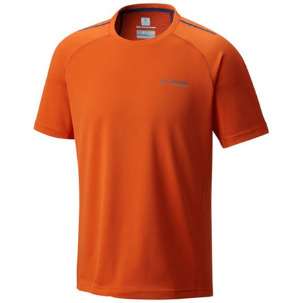 Columbia Titan Trail Short Sleeve Shirt - Mens, Heatwave, L 1768611805L