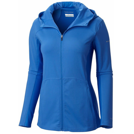 Trail Crush Sporty Hoodie - Womens-Stormy Blue-Small