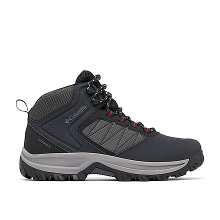 Columbia Transverse Hike Waterproof Shoes - Mens, Black/Mountain Red, 12, 2067401-010-12