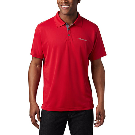 Columbia Utilizer Polo Shirt - Men's, Mountain Red, Medium, 1772051613Mountain RedM