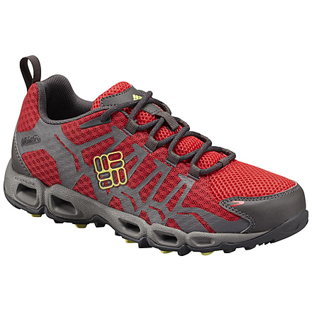 Columbia Ventrailia Hiking Shoe - Womens-Red Hibiscus/Sunnyside-Medium-10 US