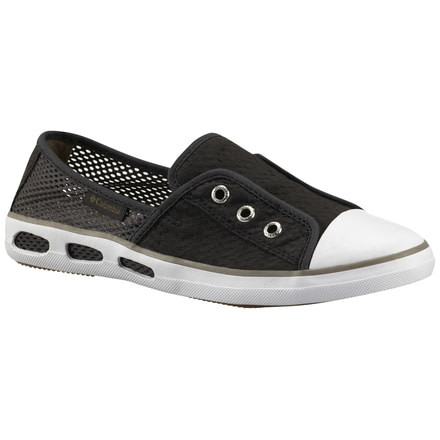 Columbia Vulc N Vent Bombie Casual Shoe - Women's -Shark/Pebble-Medium-6.5