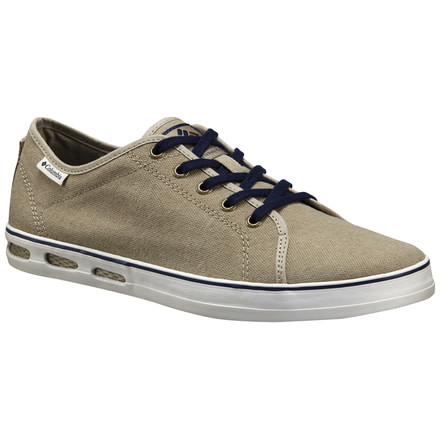 Columbia Vulc N Vent Shore Lace Casual Shoe - Men's-Vivid Blue/ Grey-Medium-8