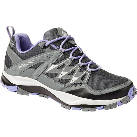 Columbia Wayfinder Outdry Shoes - Womens, Graphite/Fairytale, Medium, 8, 1827081053-8