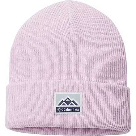 Columbia Whirlibird Cuffed Beanie, Pink Dawn/Mountains, One Size, 1911321686-O/S