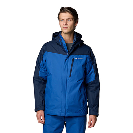 Columbia Whirlibird V Interchange Jacket - Mens, Mountain Blue/Collegiate Navy, Extra Large, 2090281-433-XL