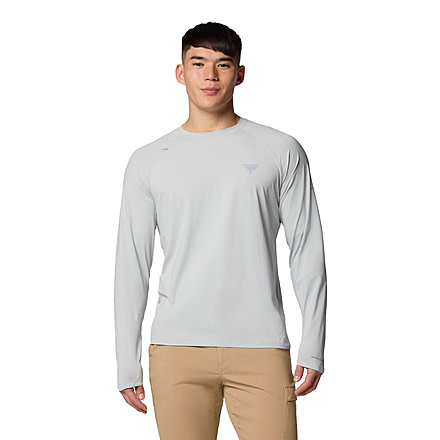 Columbia Wild Cast Sun Shirt - Mens, Cool Grey, Extra Large, 2120841019-019-XL