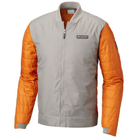 Columbia Wilshire Park Hybrid Jacket, Boulder, Bright Copper, M - Mens, 1798841003-M