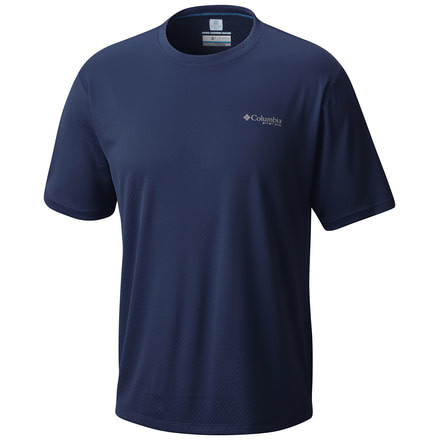 Columbia Zero Rules Short Sleeve Shirt - Men's-Dark Mountain-Small