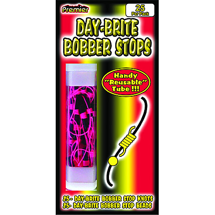 Comal Floats Bobber Stop, Hot Pink, 12 Pack, BS12P